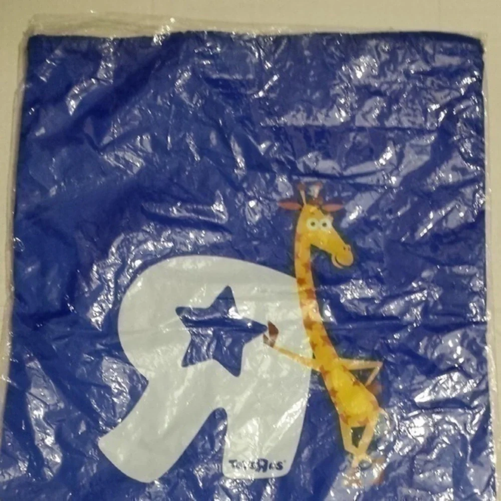 Vintage Toys R Us Geoffrey Drawstring Back Sack